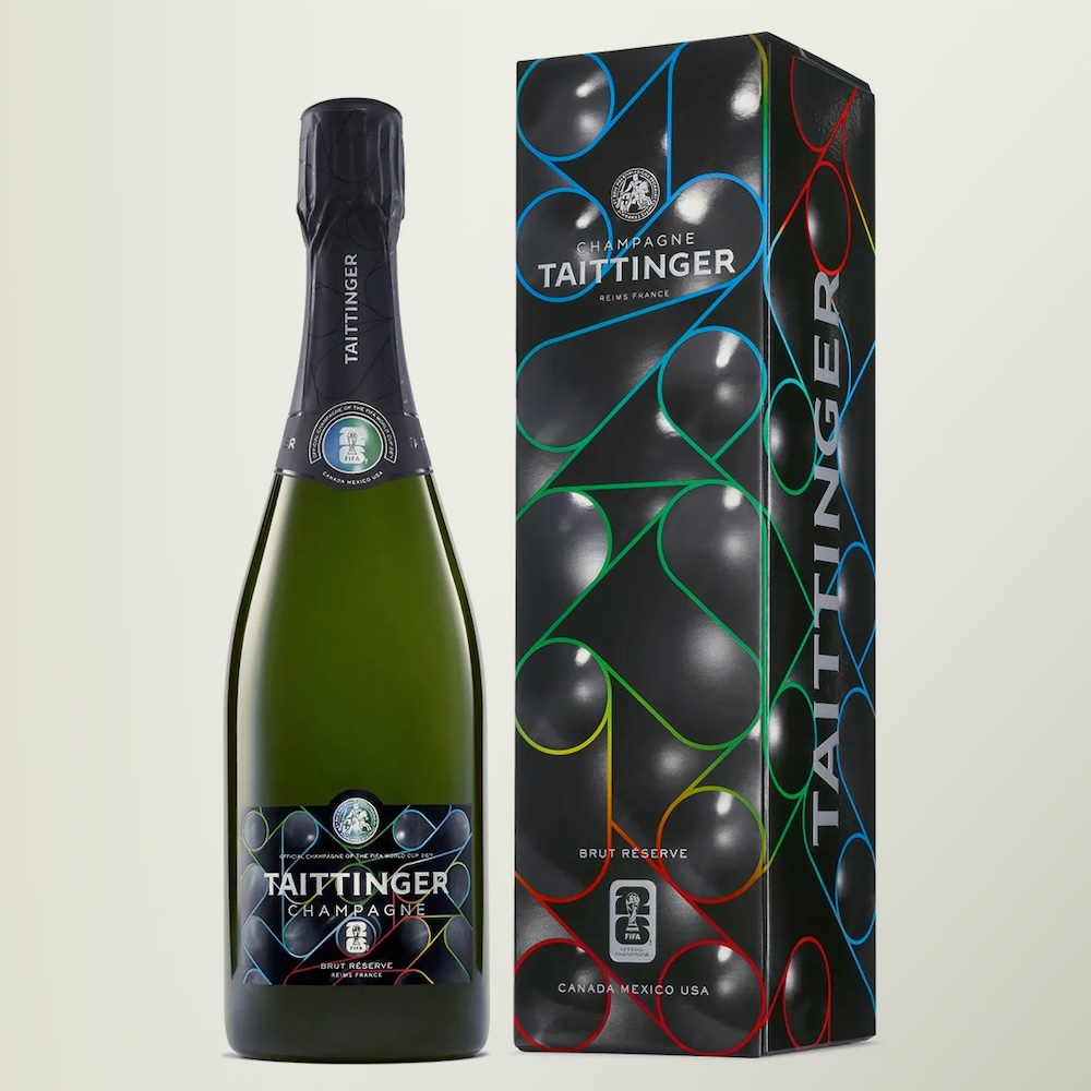 bouteille de champagne Taittinger 